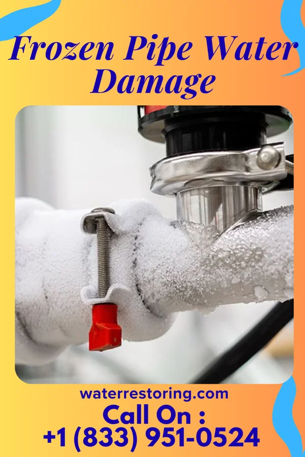 Frozen Pipe Water Damage in Paris, PA